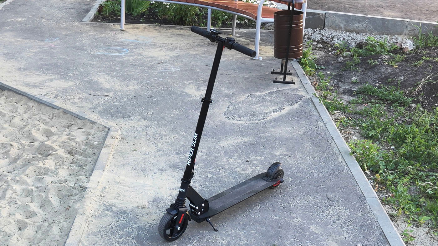 Обзор бюджетного электросамоката Hiper Slim VX581 Black / Автомобили и ...